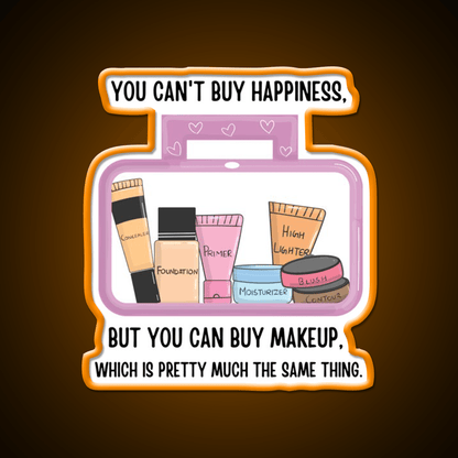 Funny Makeup Saying Nail Salon Led Neon Sign Rgb Color - Shineneon