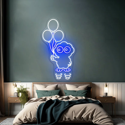 Funny Monkey Banana Cartoon Led Neon Sign Light Custom Led Signs - Shineneon