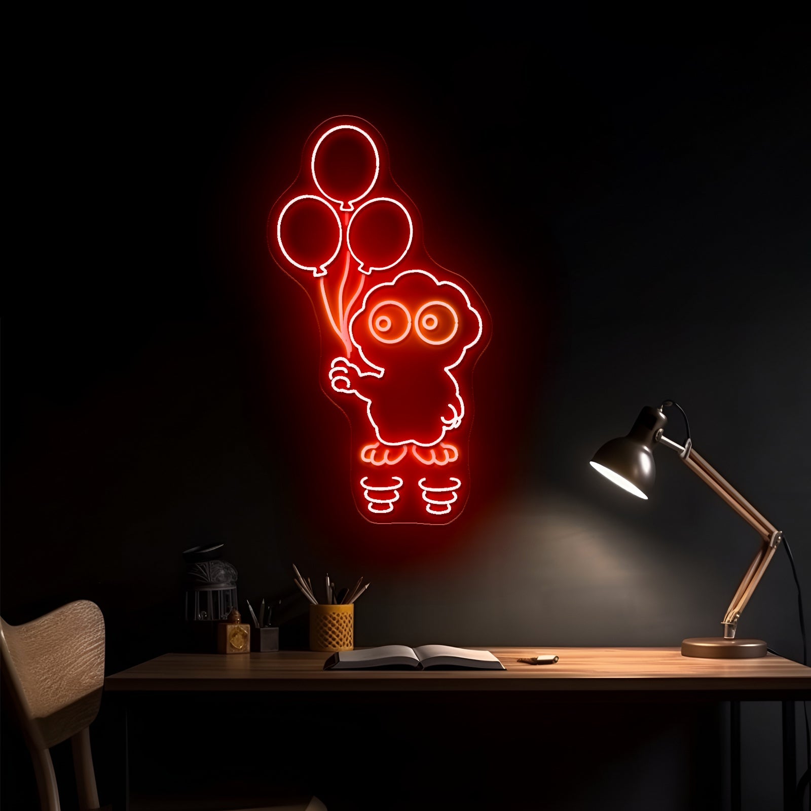 Funny Monkey Banana Cartoon Led Neon Sign Light Custom Led Signs - Shineneon
