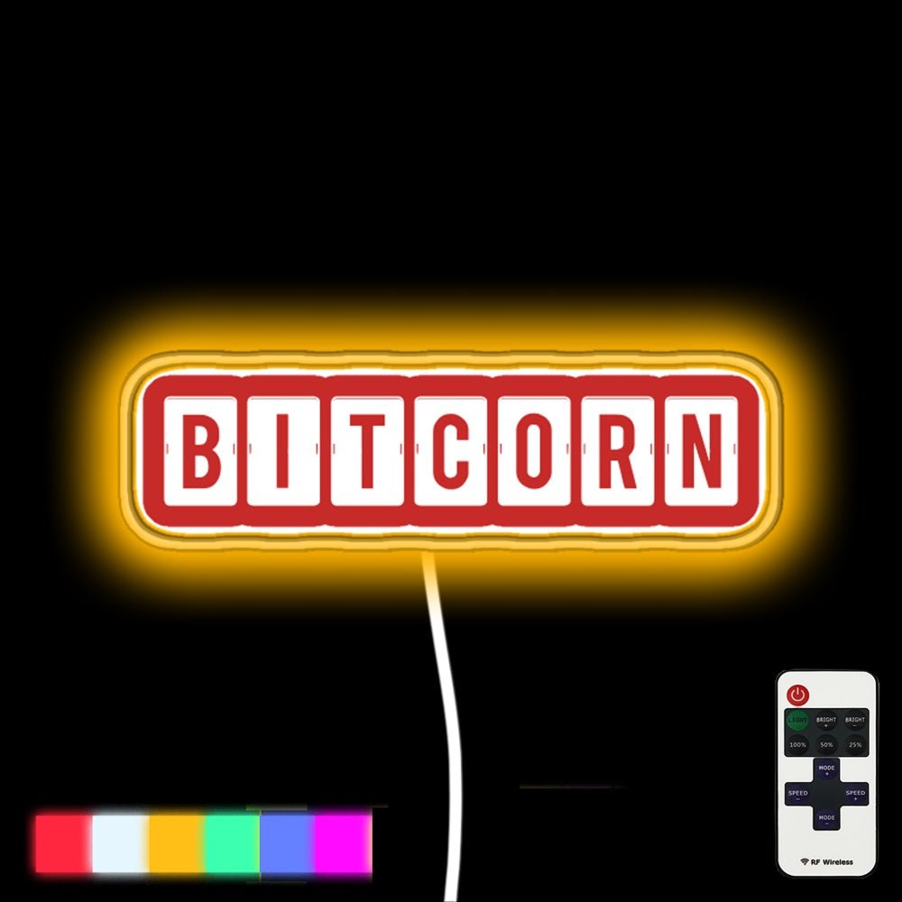 Funny Neon Gift Bitcorn Led Neon Sign - Shineneon