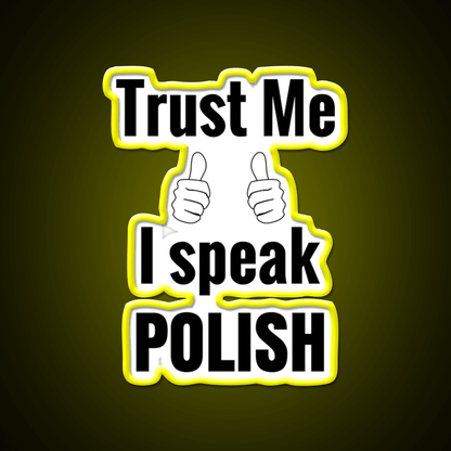Funny Polish Gift For Men Women Kids Nail Salon Led Neon Sign Rgb Color - Shineneon