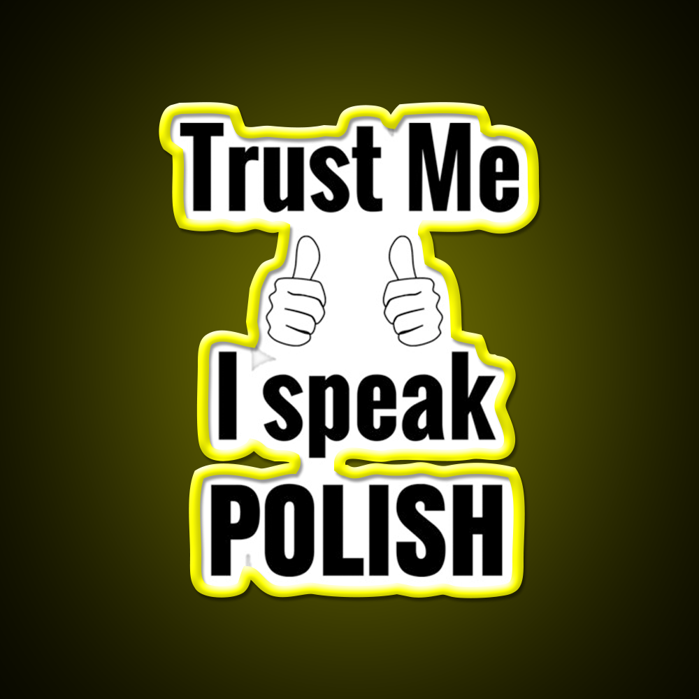 Funny Polish Gift For Men Women Kids Nail Salon Led Neon Sign Rgb Color