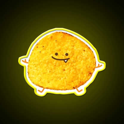 Funny Potato Chips Snack Food Led Neon Sign Rgb Color - Shineneon