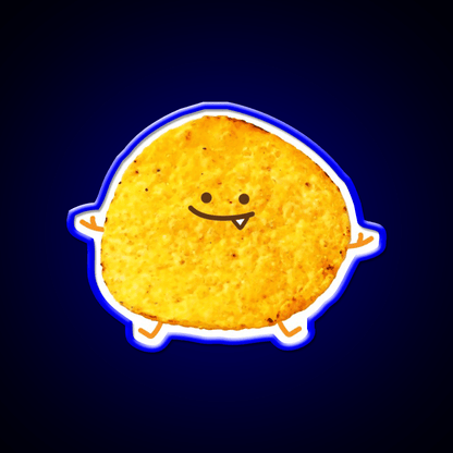 Funny Potato Chips Snack Food Led Neon Sign Rgb Color - Shineneon