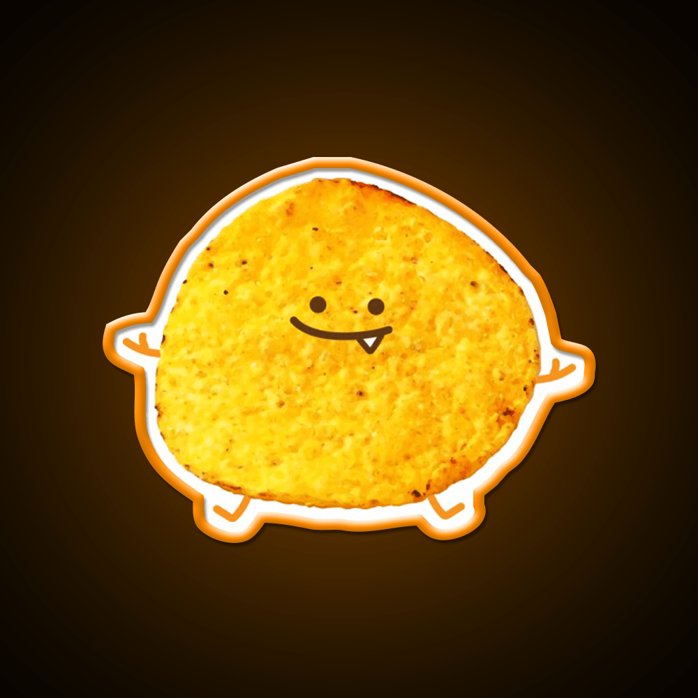 Funny Potato Chips Snack Food Led Neon Sign Rgb Color - Shineneon