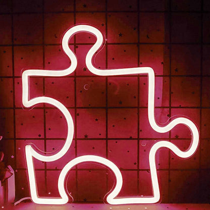 Funny Puzzles Deco Neon | Shineneon