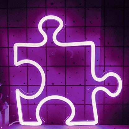 Funny Puzzles Deco Neon | Shineneon