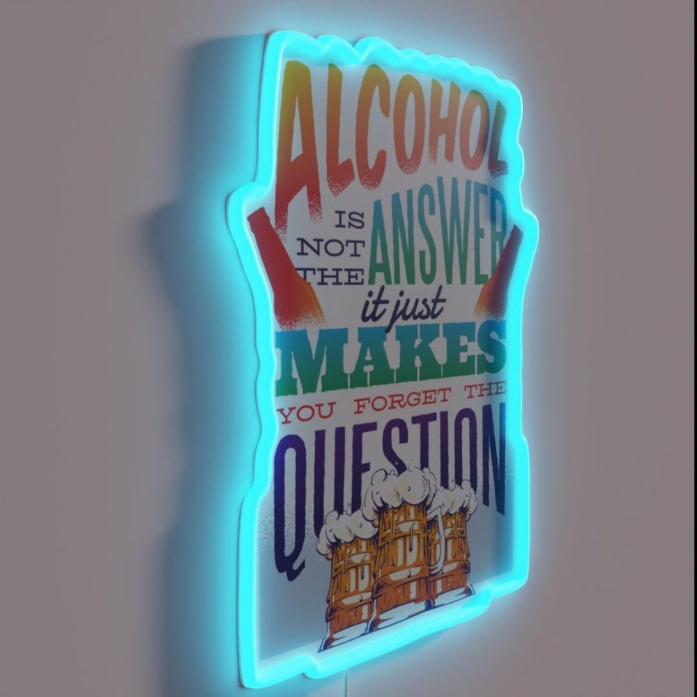 Funny Slogan Design Rgb Led Neon Sign - Shineneon