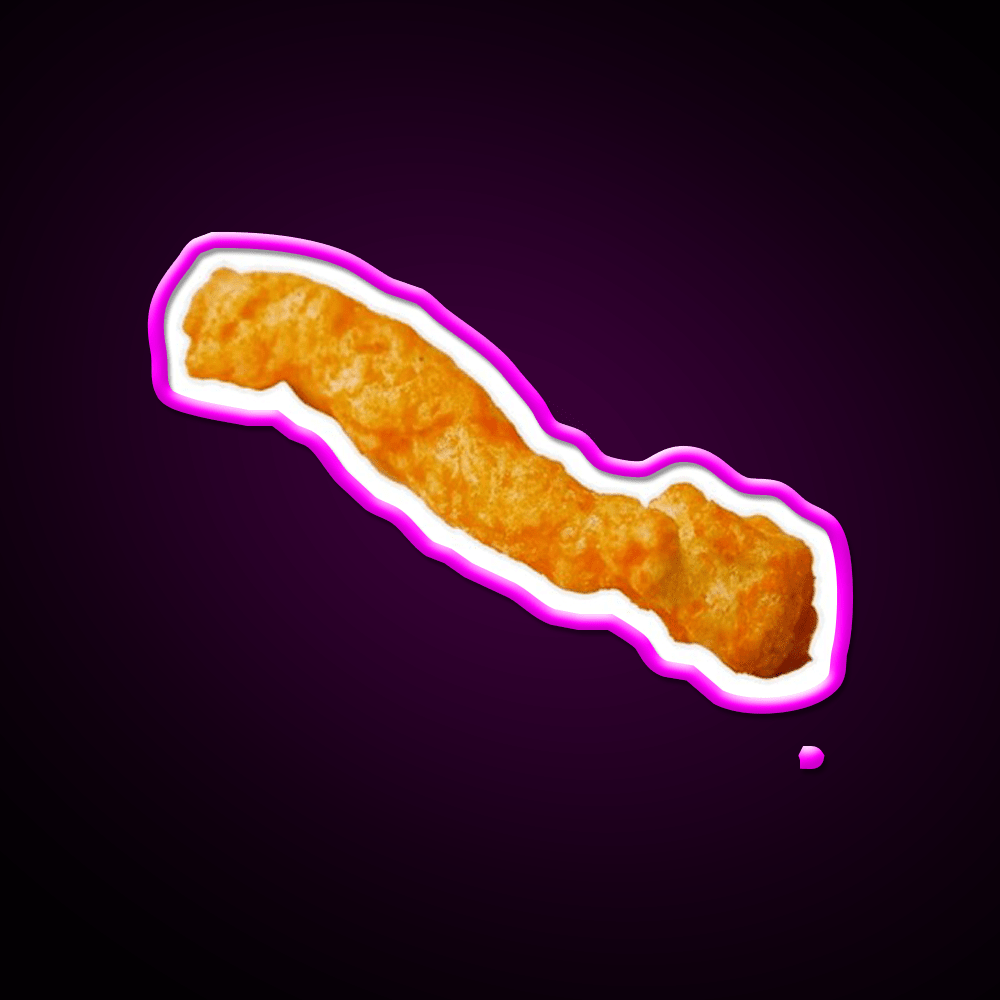 Funny Snack Food Led Neon Sign Rgb Color - Shineneon