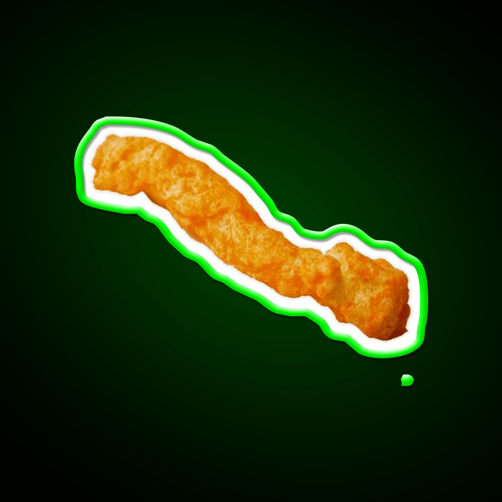 Funny Snack Food Led Neon Sign Rgb Color - Shineneon