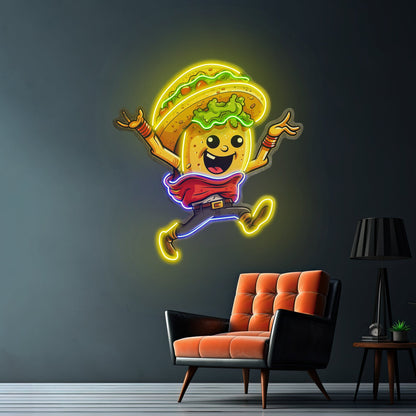 Funny Taco Led Neon Sign Light Custom Led Signs - Shineneon
