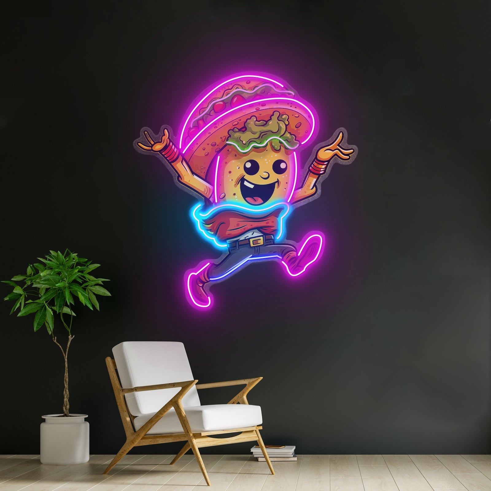 Funny Taco Led Neon Sign Light Custom Led Signs - Shineneon
