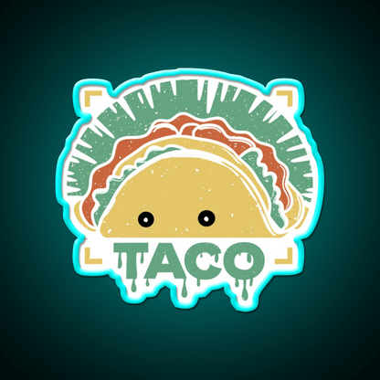 Funny Taco Led Neon Sign Mexican Food Sign Rgb Color - Shineneon