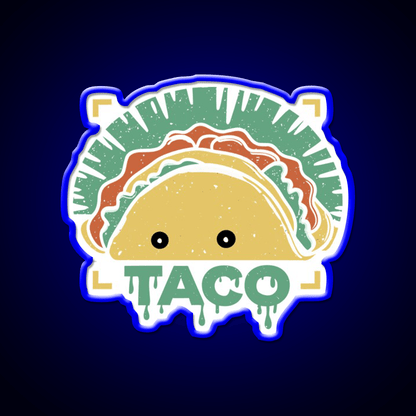 Funny Taco Led Neon Sign Mexican Food Sign Rgb Color - Shineneon