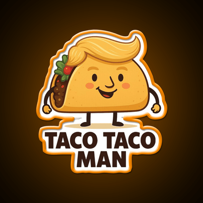 Funny Taco Man Taco Led Neon Sign Mexican Food Sign Rgb Color - Shineneon