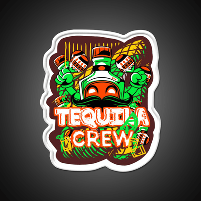 Funny Tequila Bottle Party Drink Tequila Led Neon Sign Rgb Color - Shineneon