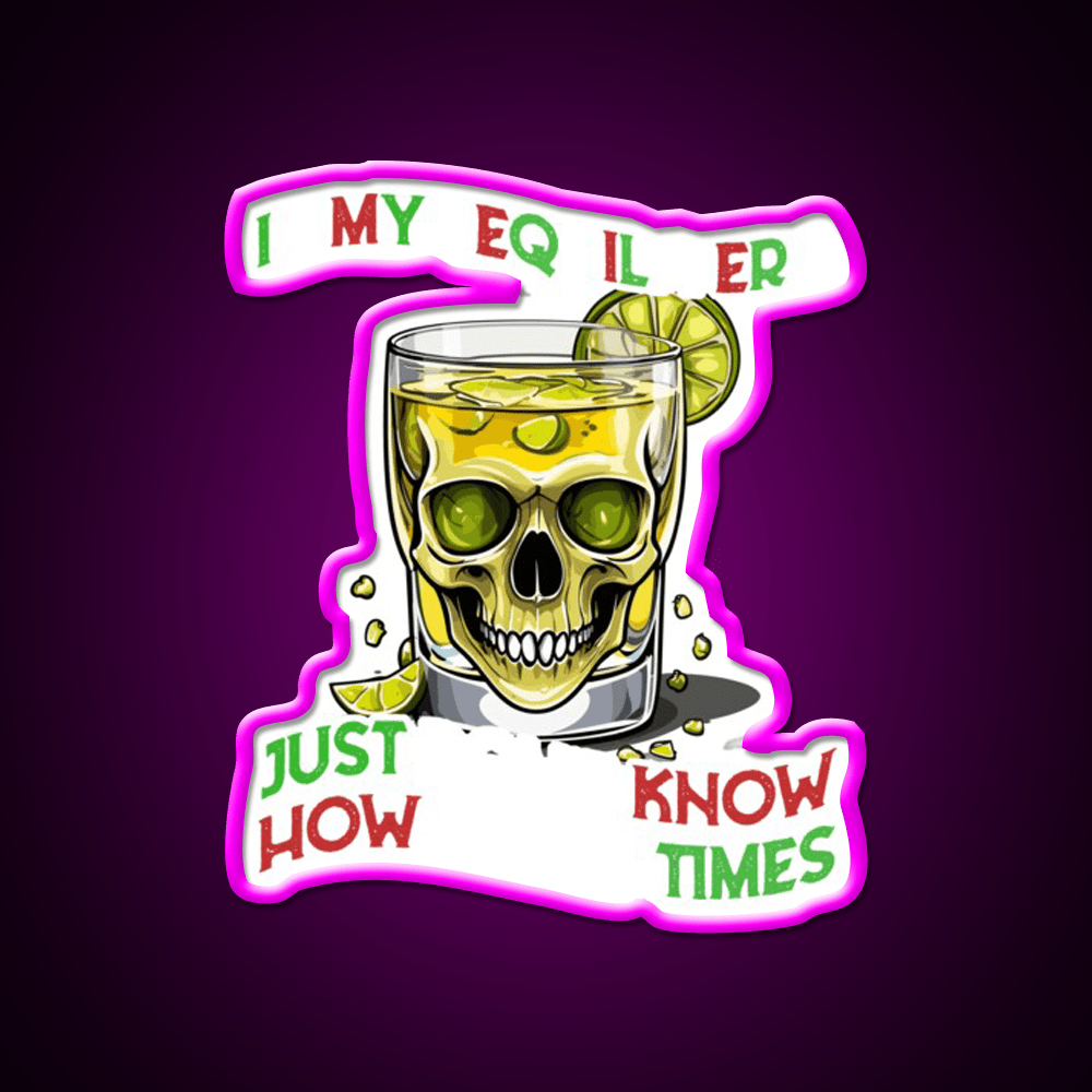 Funny Tequila Era Cinco De Mayo Mexico Party Drink Tequila Led Neon Sign 1 Rgb Color - Shineneon