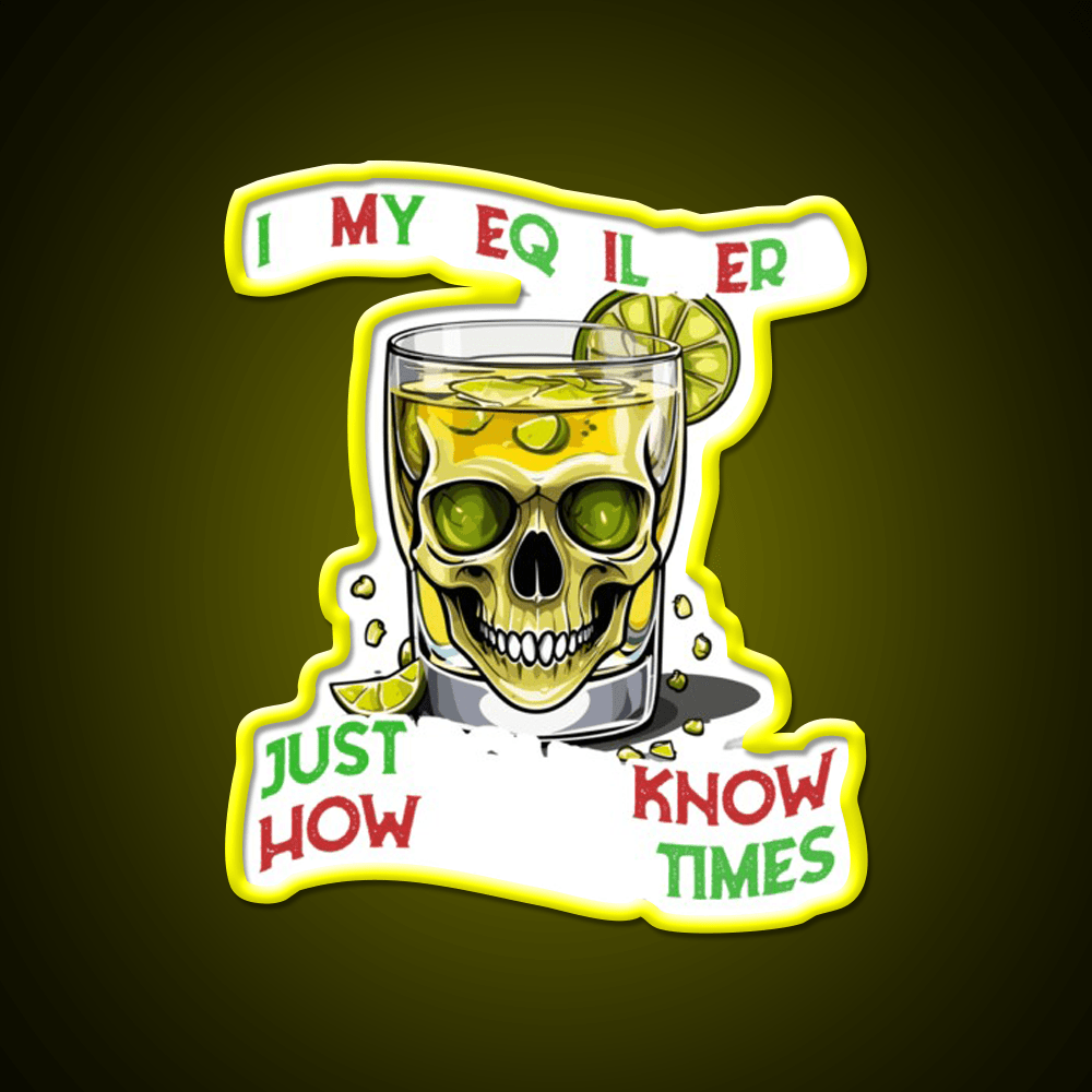 Funny Tequila Era Cinco De Mayo Mexico Party Drink Tequila Led Neon Sign 1 Rgb Color - Shineneon