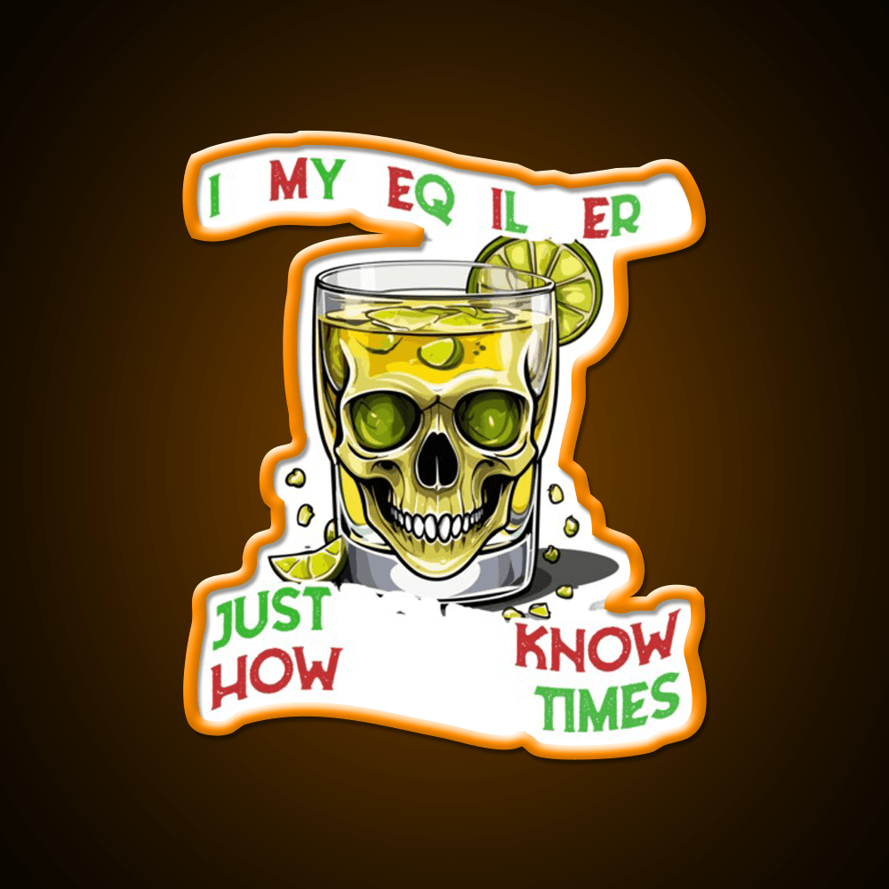 Funny Tequila Era Cinco De Mayo Mexico Party Drink Tequila Led Neon Sign 1 Rgb Color - Shineneon