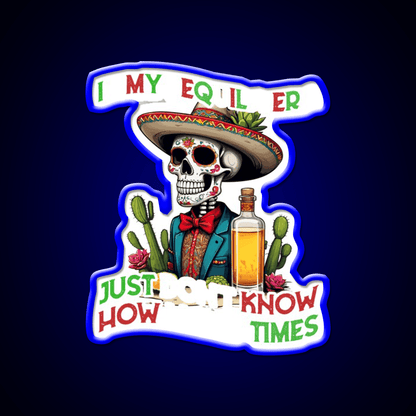 Funny Tequila Era Cinco De Mayo Mexico Party Drink Tequila Led Neon Sign Rgb Color - Shineneon