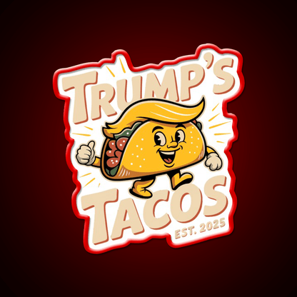 Funny Trump Always Chickens Out Taco Parody Taco Led Neon Sign Rgb Color - Shineneon