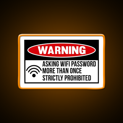 Funny Wifi Man Cave Bar Led Neon Sign Rgb Color