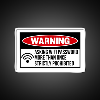 Funny Wifi Man Cave Bar Led Neon Sign Rgb Color