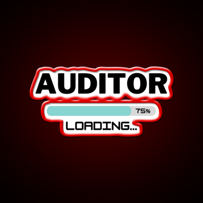 Future Auditor Loading In Progress Man Cave Bar Led Neon Sign Rgb Color
