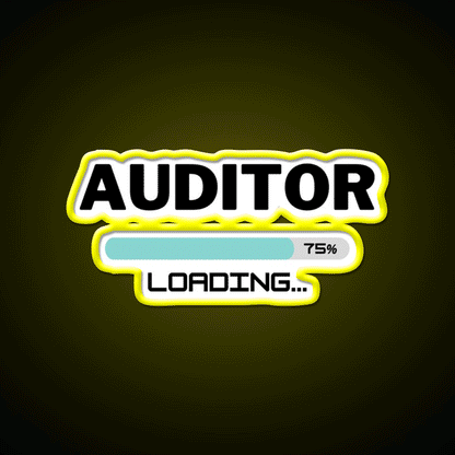 Future Auditor Loading In Progress Man Cave Bar Led Neon Sign Rgb Color