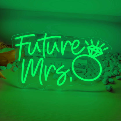 Future Mrs Ring Proposal Neon Sign | Shineneon