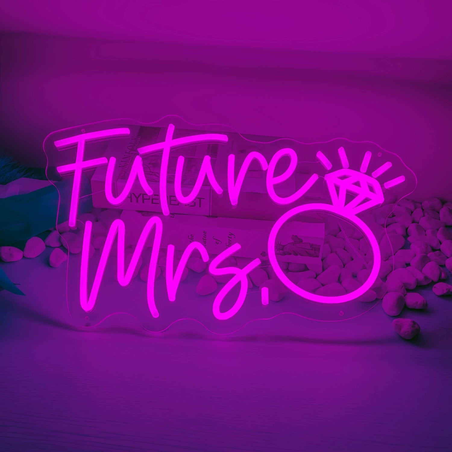 Future Mrs Ring Proposal Neon Sign | Shineneon