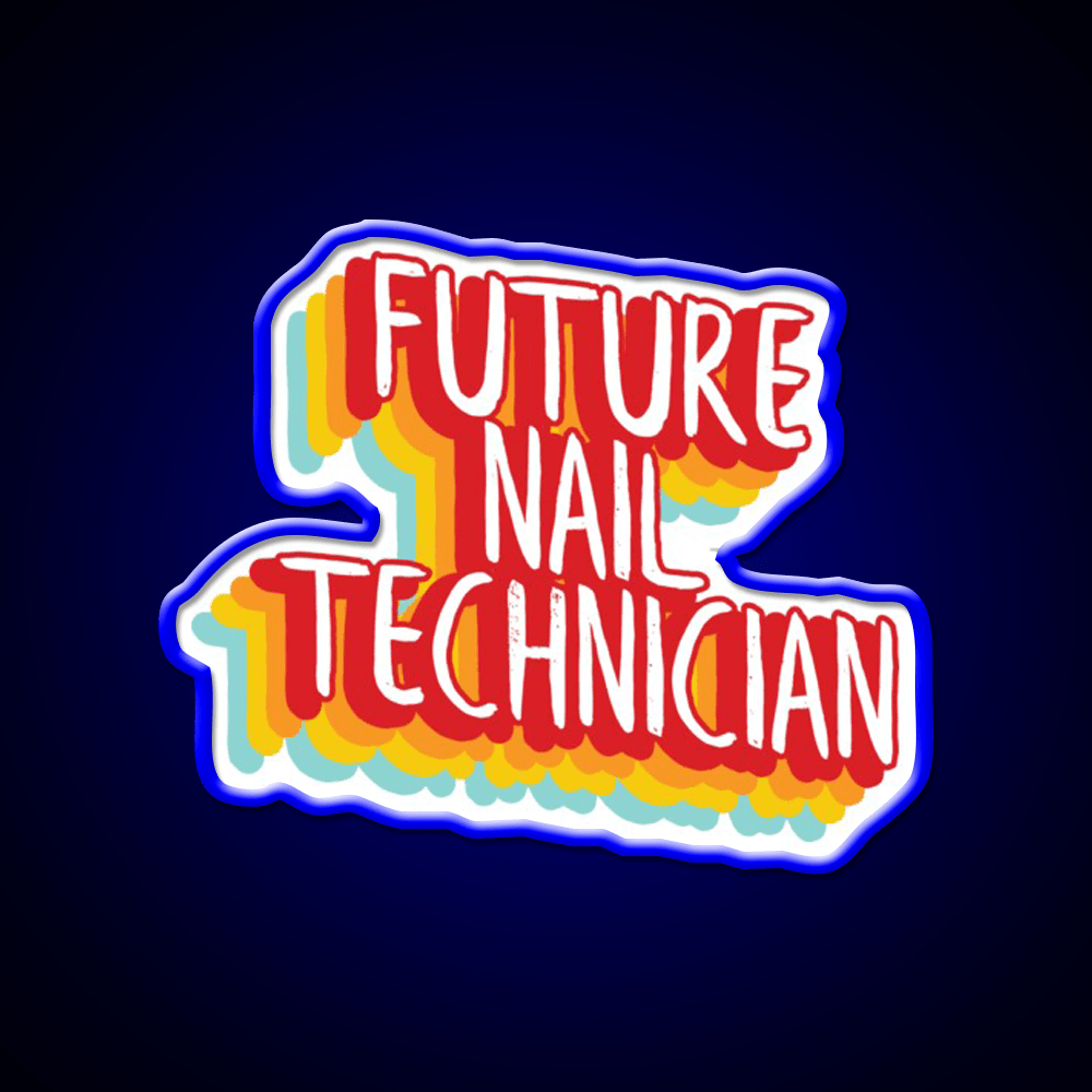 Future Nail Technician Nail Salon Led Neon Sign Rgb Color - Shineneon