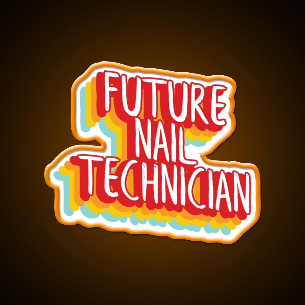 Future Nail Technician Nail Salon Led Neon Sign Rgb Color - Shineneon