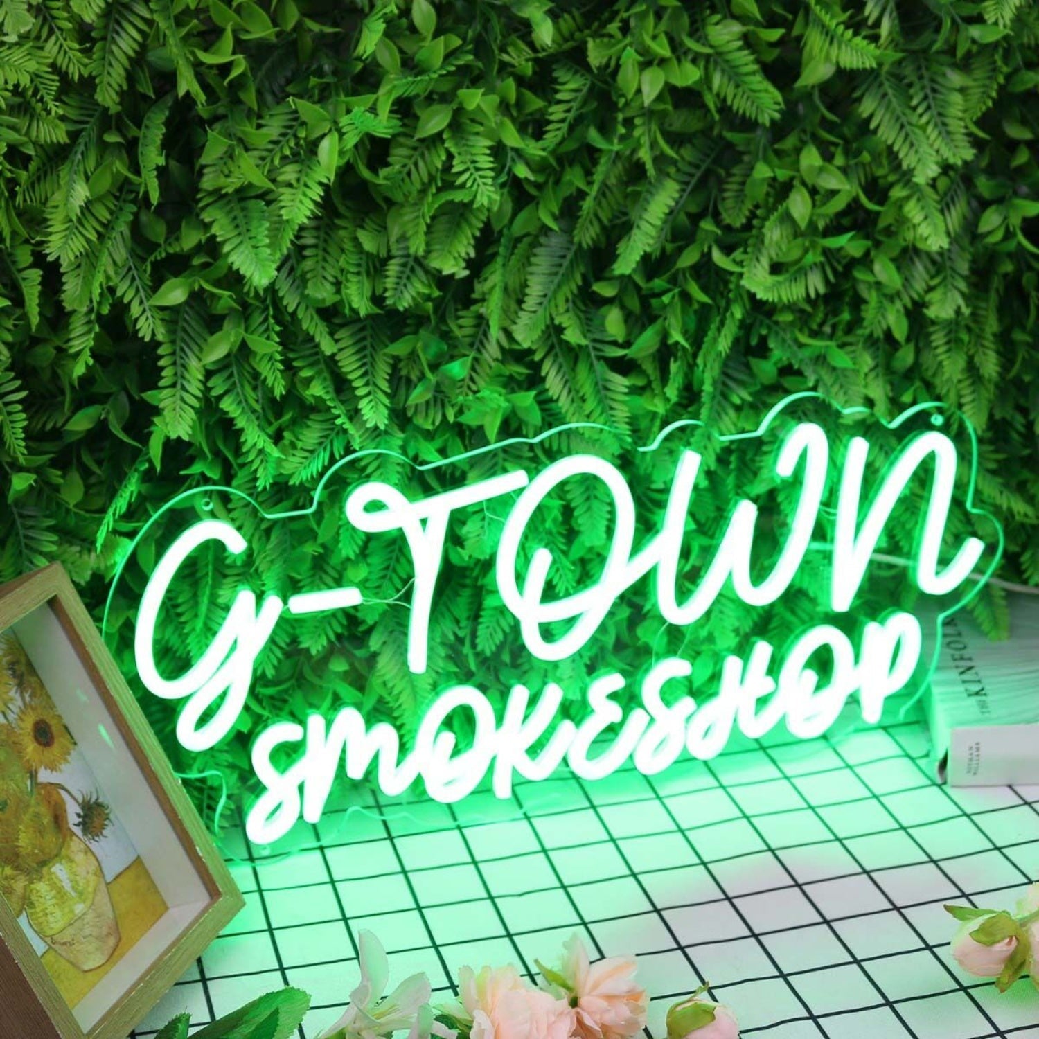 G - Town Smoke Shop Led Neon Sign - Shineneon