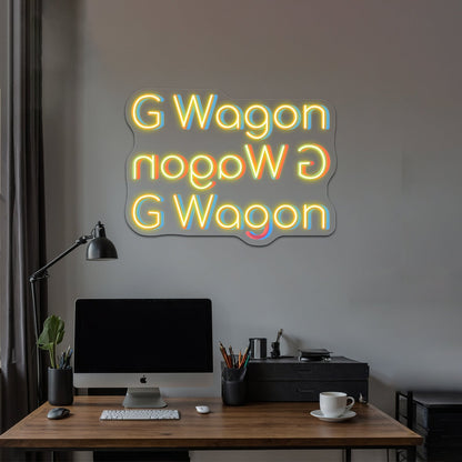 G Wagon Artwork Neon Led Signs - Shineneon
