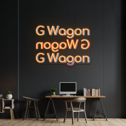 G Wagon Artwork Neon Led Signs - Shineneon