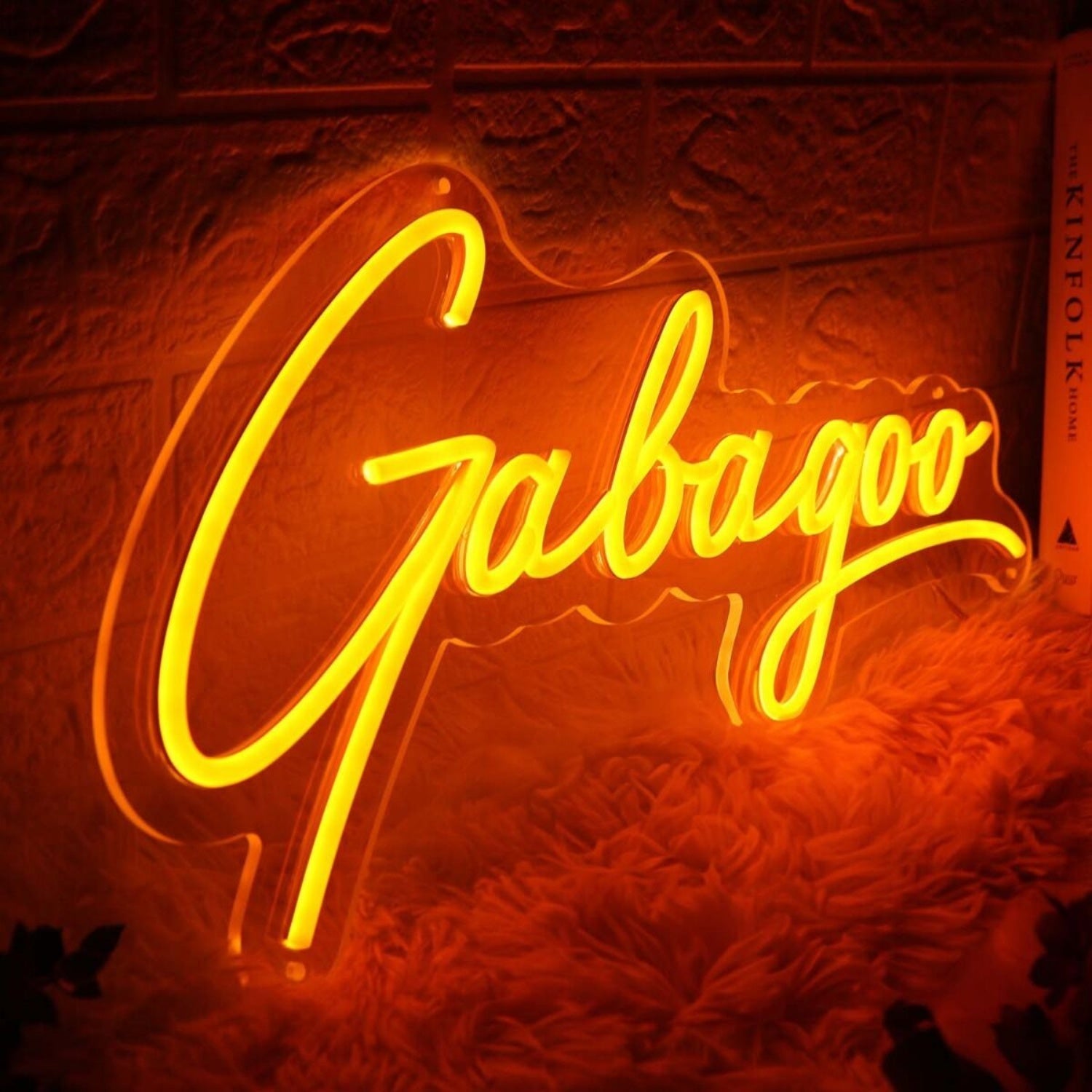Gabagoo Orange Led Neon Sign - Shineneon