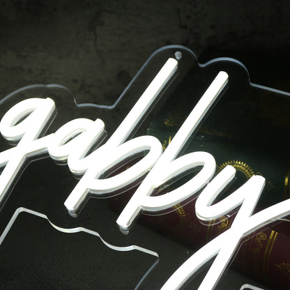 Gabby Bekdas White Led Neon Sign - Shineneon