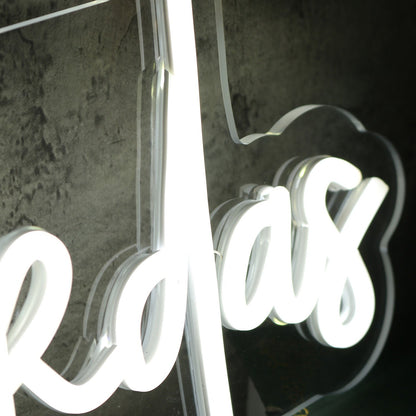 Gabby Bekdas White Led Neon Sign - Shineneon
