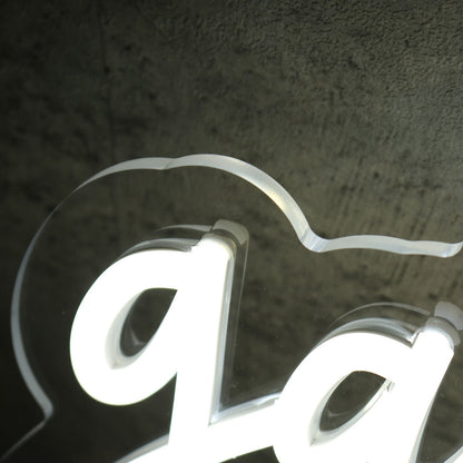 Gabby Bekdas White Led Neon Sign - Shineneon