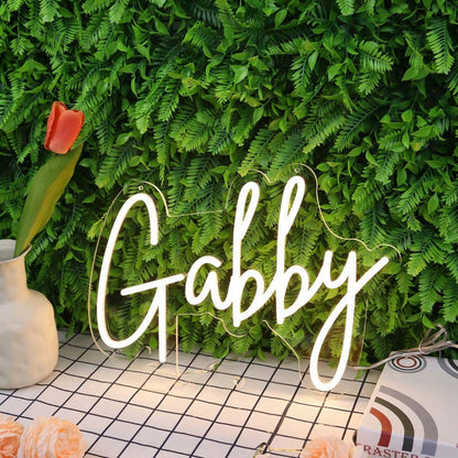 Gabby Yellow Led Neon Sign - Shineneon