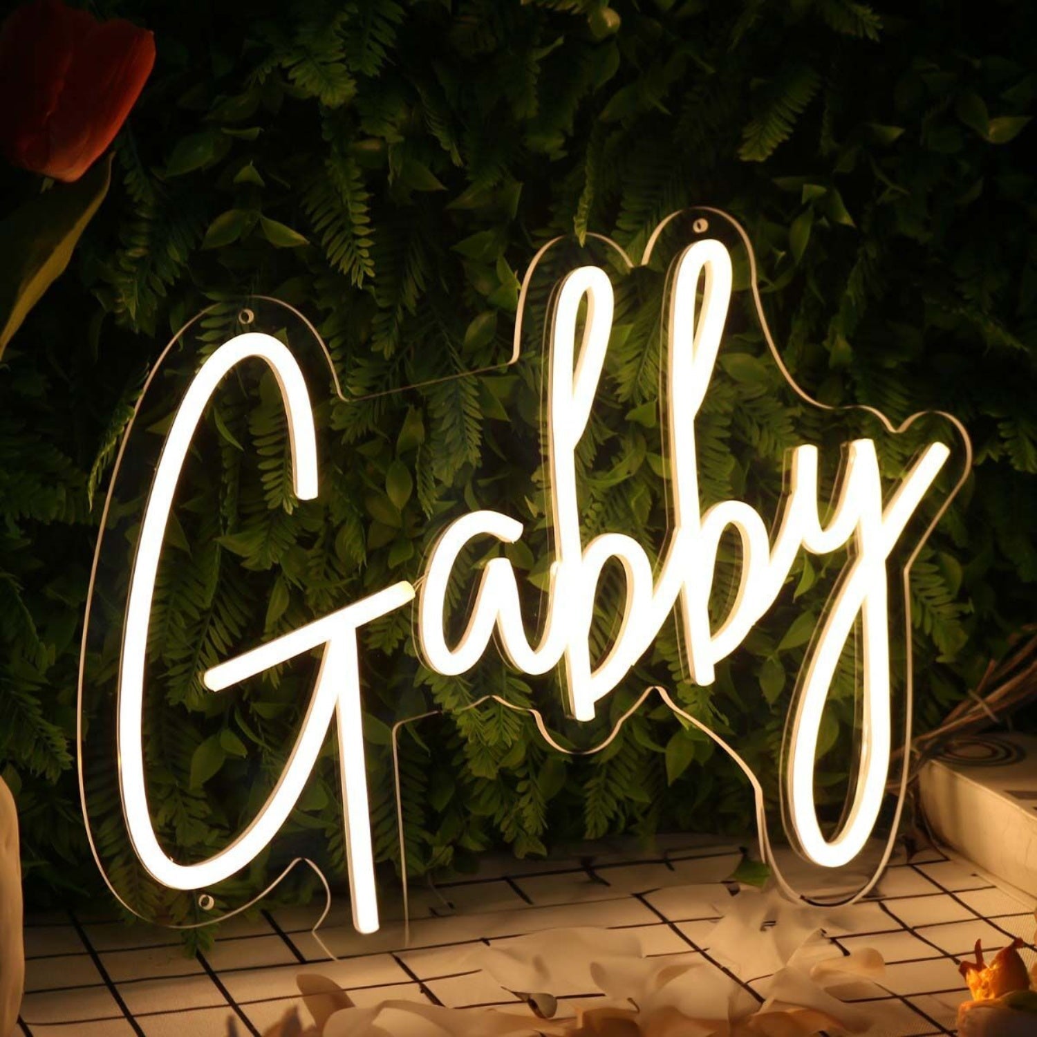 Gabby Yellow Led Neon Sign - Shineneon