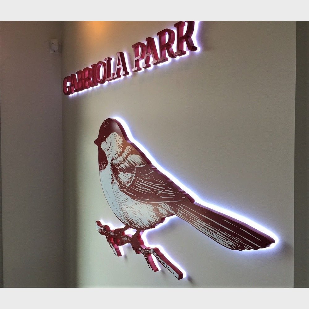 Gabriola Park 3D Backlit Channel Letters Led Light Sign - Shineneon