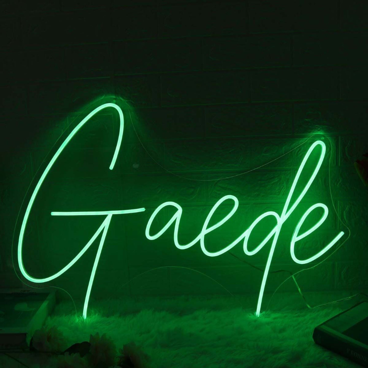 Gaede Green Led Neon Sign | Shineneon