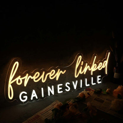 Gainsville Forever Linked Led Neon Sign - Shineneon
