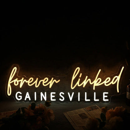 Gainsville Forever Linked Led Neon Sign - Shineneon
