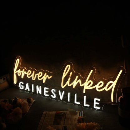 Gainsville Forever Linked Led Neon Sign | Shineneon