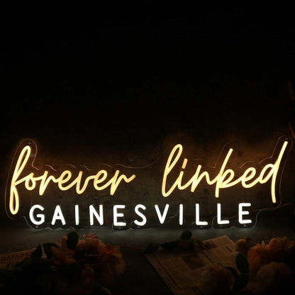 Gainsville Forever Linked Led Neon Sign - Shineneon