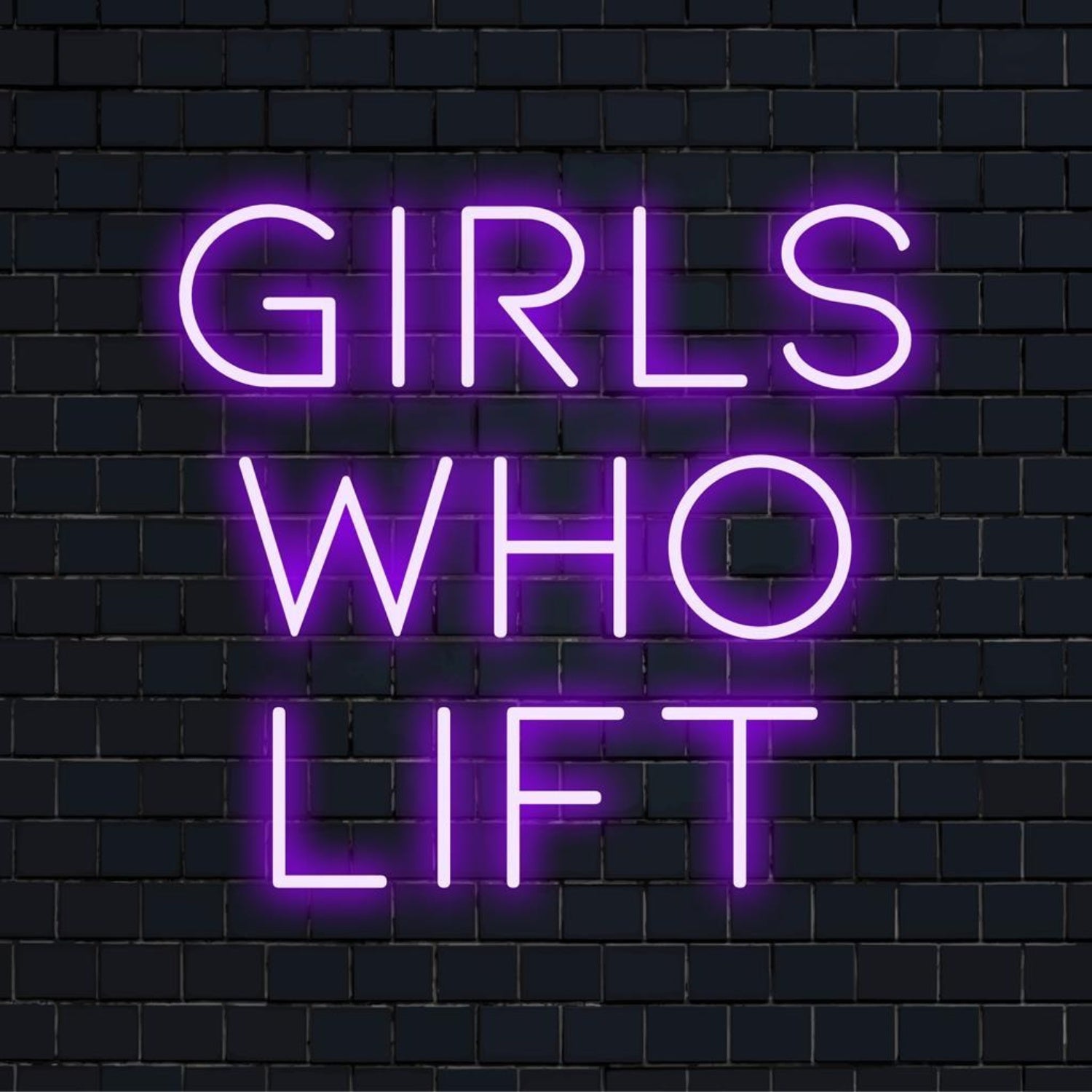 Girls Who Lift LED Neon Sign | Shineneon