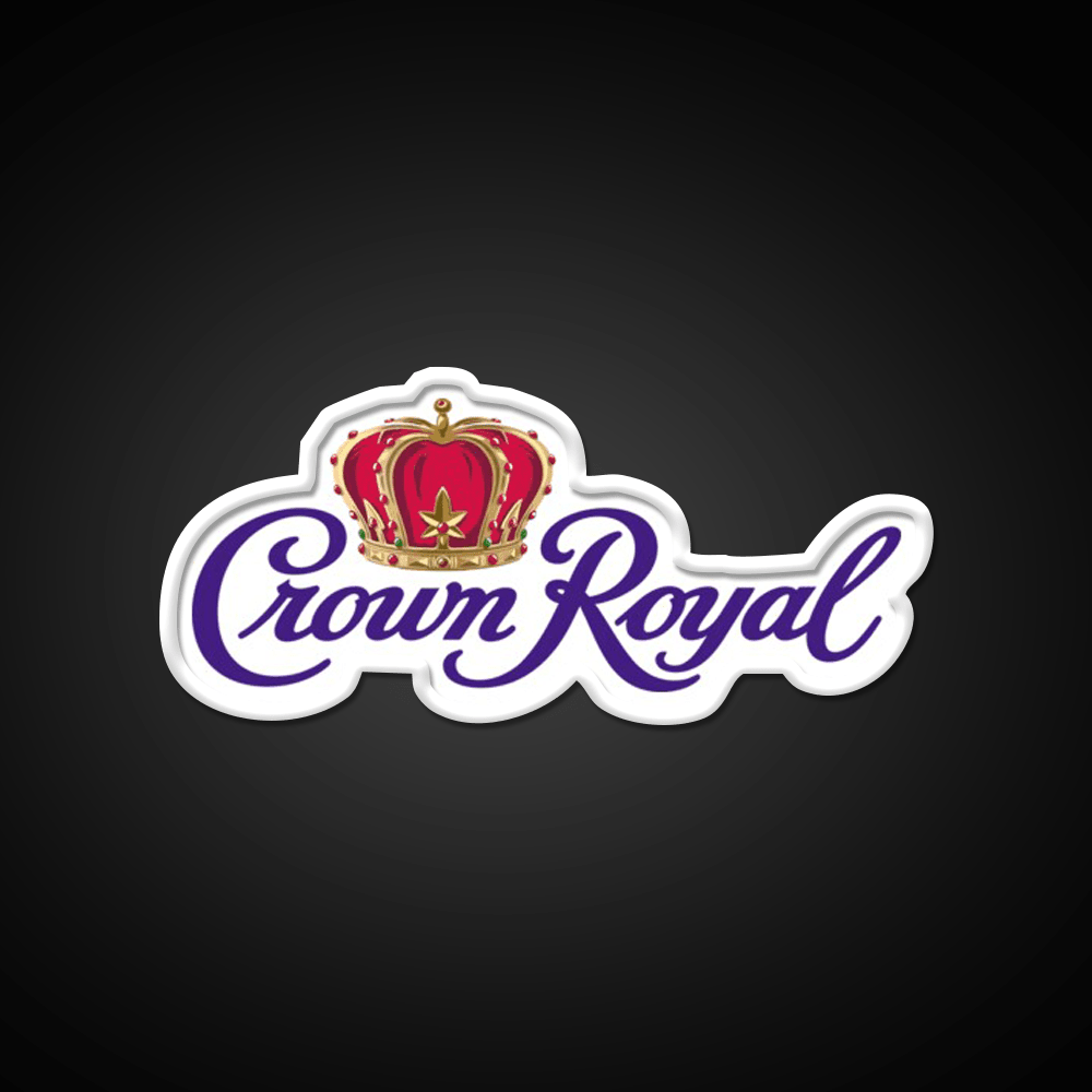 Galaxies Twist Crown Royal Bthrough Time Whiskey Drink Bar Led Neon Sign Rgb Color - Shineneon